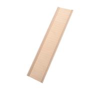 TOBBOMEY Miniature Dollhouse Wall Trim Wainscoting Panels Lightweight DIY Skirting Board for Tiny House Decoration Creative Interior Design Accessories for Doll House Furniture