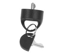 TOBBOMEY Mobility Scooter Key Replacement Set Black Abs Alloy Ignition Switch Compatible with Pride Electric Wheelchair Elderly Scooter Parts and Spare Keys