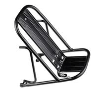 TOBBOMEY Mountain Bike Front Rack High-strength Metal Lightweight Front Cargo Shelf Easy Install Compact Design for Cycling Commuters and Outdoor Use