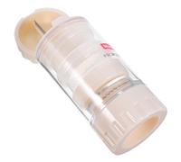 TOBBOMEY Multi-Function Portable Plastic Pill Cutter and Grinder for Children and Home Use, Practical Medicine Pulverizer with Storage Box, White, Suitable for Tablets Crushing and Storage