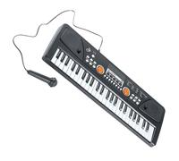 TOBBOMEY Multipurpose Key Electronic Piano for Lightweight Musical Keyboard Educational Learning Plaything with Comfortable Keys and Stable Design for Childrens Creativity Development