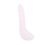 TOBBOMEY Natural Pink Crystal Jade Gua Sha Scraping Massage Tool for Face and Eye Spoon-Shaped for Chin Nose Forehead Neck Cheek Acupoints Portable Facial Massager Gift for for for for for for