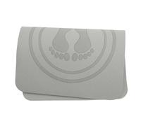 TOBBOMEY Non Slip Tpe Skipping Mat Thick Shock Absorbing Fitness Mat Household Workout Cushion with Elastic Support for Ankle Protection and Sweat Absorption