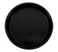 TOBBOMEY Non-Stick Round Pizza Pan Carbon Steel Bakeware with Even Heat Distribution for Baking Pizza Cakes Cookies Bread Lightweight Kitchen Baking Plate