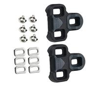 TOBBOMEY Nylon Metal Bike Pedal Cleats Compatible with Look Keo Self-locking Cycle Pedals for Men Women Easy Install Treadle Replacement with Larger Surface for Efficient Power Transfer