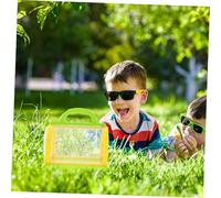 TOBBOMEY Outdoor Insect Catching Kit with Magnifying Glass Safe Butterfly Bug Collector for Camping Exploring Biological Observation Educational Nature for Boys
