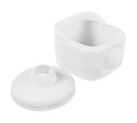 TOBBOMEY Outdoor Silicone Camera Case for Blink Mini Weatherproof Protective Cover with Flexible Sturdy Design Lightweight Black Silicone Skin for Security Cameras