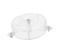 TOBBOMEY Parrot Foraging Toy Interactive Chewing System for Small Birds Multi-grid Feeding Box Promotes Natural Foraging Behavior and Cognitive Skills for Parakeets and Cockatiels