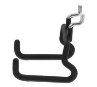 TOBBOMEY Perforated Board Hook Garage Pegboard Hooks for Wall Organizing Utility Hanger Slatwall Metal Pegboard Hanger