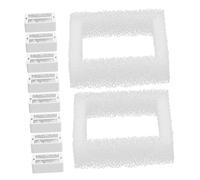 TOBBOMEY Pet Water Fountain Replacement Filters 10pcs Activated Carbon Filter Cotton Sponge for Cat and Dog Water Dispensers for Clean Drinking
