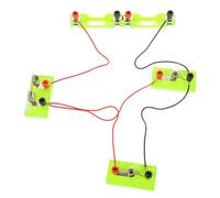 TOBBOMEY Physics Experiment Battery Holder Base for Electrical Circuit Teaching Educational Laboratory Supplies for Stem Science Experiments and Classroom Use