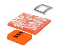 TOBBOMEY Physics Optical Experiment Kit with Convex Concave Lenses Prism Linear Light Source for Teaching Demonstrations Science Experiment Set for Schools and Laboratories