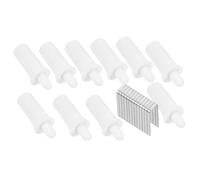 TOBBOMEY Plantation Shutter Repair Kit Window Screen Pins with Curtain Nails Indoor Louver Staples Replacement Parts for Window Blinds Repair Easy Installation for Curtain Maintenance