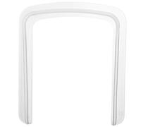 TOBBOMEY Plastic Doorbell Rain Cover for Small Access Control Machines Transparent Reinforced Protective Shield with Sunscreen Easy to Install Outdoor Cover for Keypad Controllers and