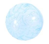 TOBBOMEY Plastic Mini Exercise Ball for Hamster Rat Chinchilla Gerbil Small Animal Toys Interactive Running Ball Boredom Breaker