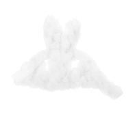 TOBBOMEY Plush Warm Rabbit Ear Hat Headband for Small Pets Soft Cozy Guinea Pig Hat with Adorable Bunny Ears Easy to Wear Costume for Hamsters Kittens Rabbits and Small Animals