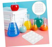 TOBBOMEY Porcelain Ceramic Spot Reaction Plate Laboratory Reaction Board Wear-resistant Drip Plate for Chemical Testing and Science Lab Experiments