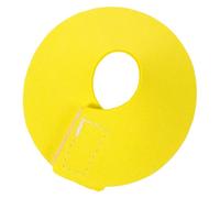 TOBBOMEY Portable Bird Neck Cone Collar Anti-pecking Parrot Protective Soft Breathable Yellow S for Injury and Wound Care
