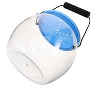 TOBBOMEY Portable Fish Tank with Lid and Handle, Small Plastic Breeding Box for Goldfish, Crabs, and Beach Fishing, Outdoor Picnic Bucket for Shrimp and Shellfish Storage