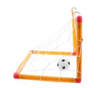 TOBBOMEY Portable Soccer Goal Lightweight Football Frame for Outdoor Indoor Training Space-saving Mini Soccer Net for Skill Development and Youth Sports Practice