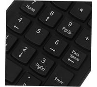 TOBBOMEY Portable USB Wired Numeric Keypad Keys Number Pad Keyboard for Laptop Desktop Finance Banking Data Entry with Stable Connection Compact Design Easy Installation