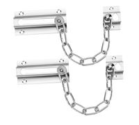 TOBBOMEY Premium Stainless Steel Chain Door Lock Interior Security Lock for Enhanced Privacy Design Easy Installation for Entry and Bedroom Doors
