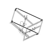TOBBOMEY Printer Rod Kit for Alloy Aluminum Pull Rods Reinforce Anti-shaking Black Printer Accessories Compatible