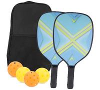 TOBBOMEY Professional Pickleball Paddles with Skid Handle and Widened Surface Sports Rackets for Adults Suitable for Outdoor Practice and Training