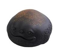 TOBBOMEY Purple Clay Tea Pet Ornament Creative Office Decoration for Tea Lovers Traditional Chinese Style Adornment Suitable for Home Tearoom Indoor and Outdoor Spaces