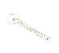 TOBBOMEY PVC Human Spine Model for Medical Teaching and Practice Detailed Anatomical Vertebrae with Nerve Roots and Discs for Doctors Nurses and Students Training