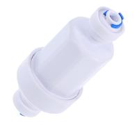 TOBBOMEY Quick Connect Stainless Steel Mesh Water Sediment Filter for Home Kitchen Reusable Washable Pipeline Filter High Efficiency Sediment Capture Space-Saving Design for Pure Water