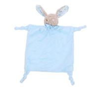 TOBBOMEY Rabbit Shaped Appease Towel Soft Plush Comforter for Newborns Years Ultra Gentle Skin-Friendly Soothing Gift for Shower
