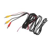 TOBBOMEY Rear View Camera Extension Kit with Av Composite Trigger Wire High-definition Video Cable for Parking Monitor Automotive Wiring for Rearview Imaging and Reliable Signal