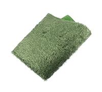 TOBBOMEY Reptile Moss Carpet Lizard Tank Accessories Moisture Retentive Artificial Turf Mat 30x20cm Reptile Box Decor for Tortoise Habitat and Amphibian Enclosures