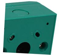 TOBBOMEY Resettable Emergency Fire Door Release Button Break Glass Manual Call Point Security Switch for Rapid Alarm Activation and Traditional System Compatibility