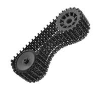 TOBBOMEY Robot Car Crawler Tank Treads with Gear Coupler Drive Wheels DIY Project Accessories for Teens Adults Authentic Rc Tracked Vehicle Model Kit for Creative Assembly and Enhanced