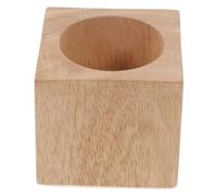 TOBBOMEY Rustic Wood Succulent Plant Pot Small Wooden Box Planter for Indoor Decorative Succulents and Flowers Natural Wood Material Flowerpot for Home Office Balcony Garden Display