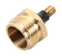 TOBBOMEY Rv Brass Blow Out Adapter Air Nozzle Plug for Camper Water Line Corrosion-Resistant Connector Preventing Freezing Secure Hose Attachment for Outdoor Rv Gadgets and Motorhome