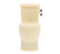 TOBBOMEY Scale Mini Furniture for Doll House Bathroom Decoration and Micro Landscape Display Realistic Yellow Accessory