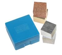 TOBBOMEY Scientific Physical Experiment Cube Blocks Set - Copper, Iron, Aluminum, and Wood Density Cubes for Educational Physics Teaching and Science Learning in Secondary School