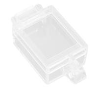 TOBBOMEY Self Adhesive Transparent Toggle Switch Cover with Flip Button Protector for Rocker Switch Prevents Accidental Operation Easy Installation for Home and Office Use