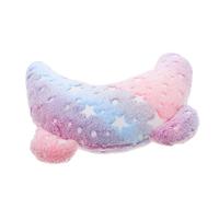 TOBBOMEY -shaped Calming Pillow Soft Medium Neck Support Cushion for Indoor Cats and Puppies Sleep Comfort