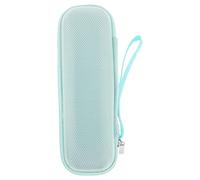 TOBBOMEY Shockproof Electric Toothbrush Travel Case with Compartments for Toothpaste and Rinse Cup Portable Lightweight Organizer Compatible with Oral- Protective Storage Bag for Travel