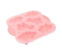 TOBBOMEY Silicone Dinosaur Cake Mold Flexible Animal Shape Baking Mould for Home DIY Dessert Making Non-Stick Silicone Mold for Cookies Cakes and Festival Treats