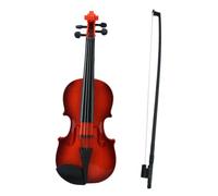 TOBBOMEY Simulated Plastic Violin for with Bow, Creative Musical Instrument Model for and Early Education, Lightweight Imitation Violin Suitable for Boys and