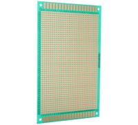 TOBBOMEY Single Sided Pcb Board Circuit Protoboard for DIY Soldering Electronic Projects Compatible with Arduino Kits Compact and Beginner-friendly