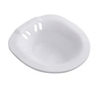 TOBBOMEY Sitz Bath Tub Wash Basin for Women Postpartum and Elderly with Capacity Curved Design for Comfortable Perineal Care and Faster Fits Toilet Seat for Convenient Hygiene