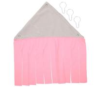 TOBBOMEY Small Pet Hideaway Hammock Lightweight Hanging Bed for Guinea Pigs Hamsters Rabbits Soft Corner Hideout with Forest Hut Design and Machine Washable Material