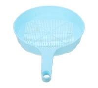 TOBBOMEY Soil Sifter for Gardening, Soil Compost Sifter with Handle, Plastic Mesh Sieve, Garden Sieve Shovel for Rocks, Sand, Dirt Sorting