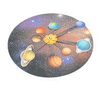 TOBBOMEY Solar System Model Diy Materials Kit for Adults and Students, Handmade Paper Art Craft Supplies, 2pcs Planet Model Set for Educational and Home Projects